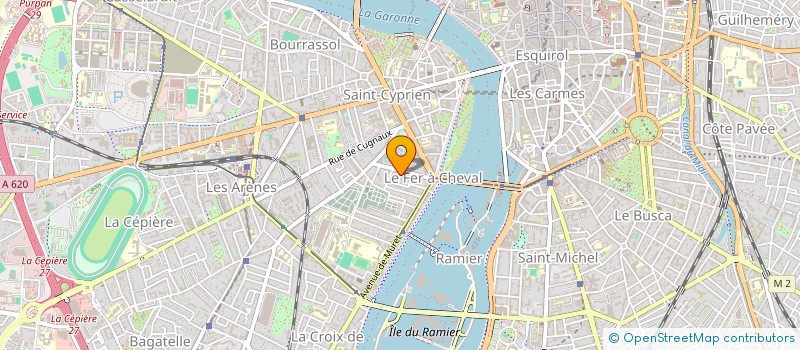localisation de l'entreprise CFME1 à TOULOUSE