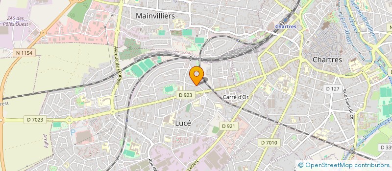 localisation de l'entreprise CFMH à LUCE