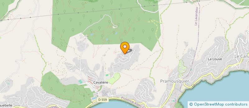localisation de l'entreprise CFML à LE LAVANDOU