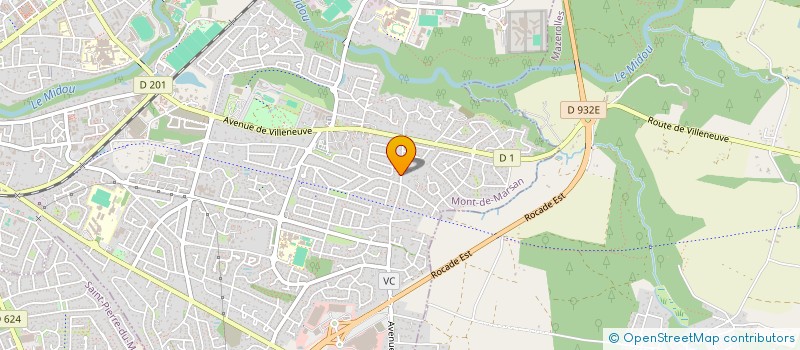 localisation de l'entreprise CFMPC à MONT-DE-MARSAN