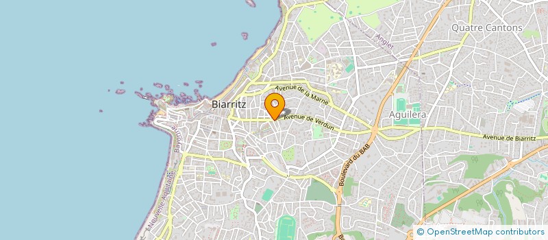 localisation de l'entreprise CFORCAR à BIARRITZ