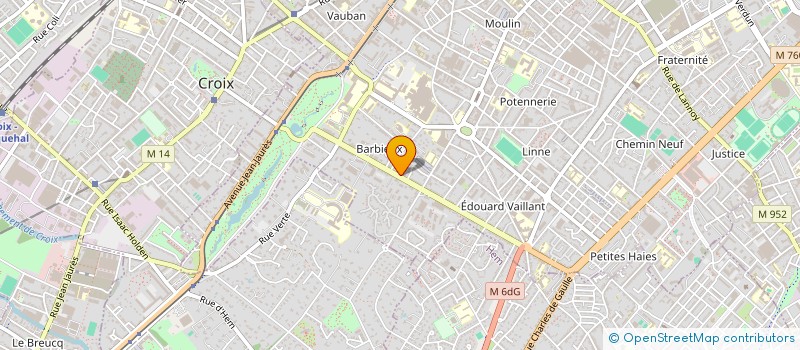 localisation de l'entreprise CFOREVER  ROUBAIX