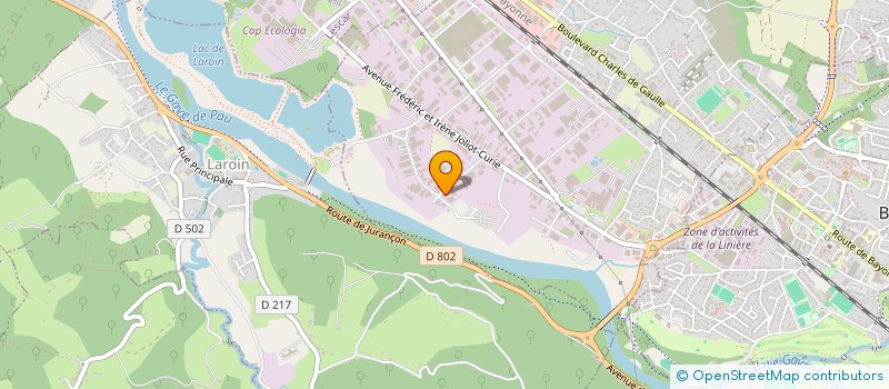 localisation de l'entreprise CFP  LONS