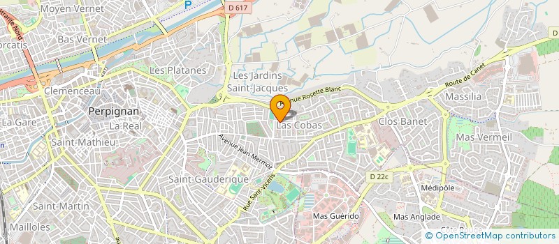 localisation de l'entreprise CFP à PERPIGNAN
