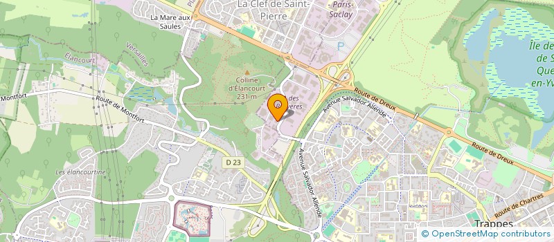 localisation de l'entreprise CFP CATERING  TRAPPES