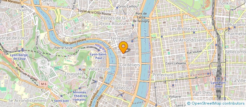 localisation de l'entreprise CFP- COMPAGNIE FONCIERE PARISIENNE à LYON