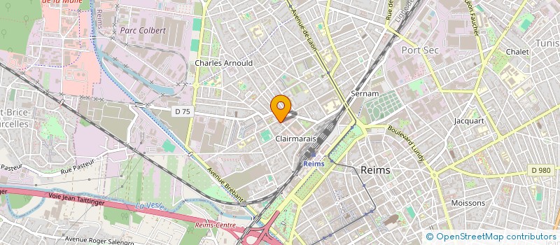 localisation de l'entreprise CFP ENERGY (FR) à REIMS