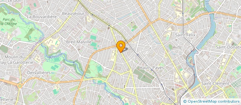 localisation de l'entreprise CFP IMMO à NANTES