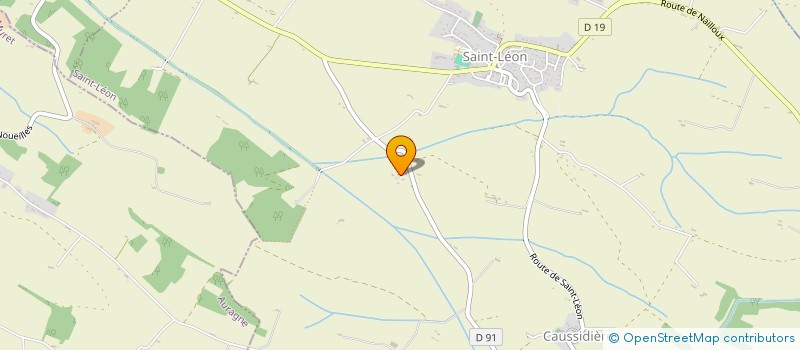 localisation de l'entreprise CFP MONTORIOL  SAINT-LEON