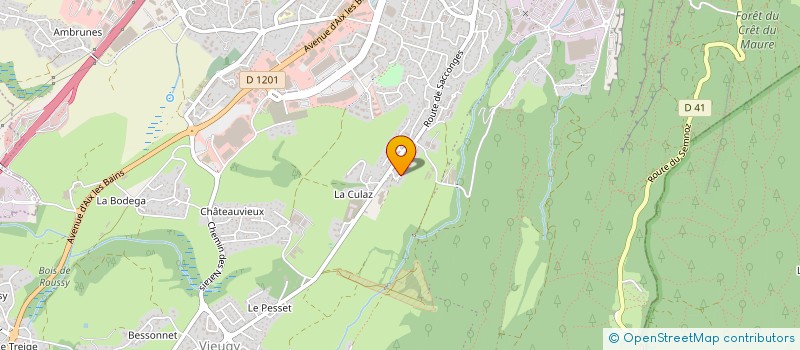 localisation de l'entreprise CFP2 à ANNECY