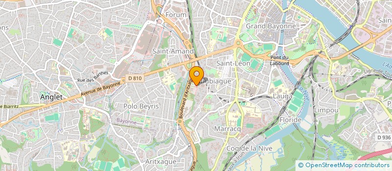 localisation de l'entreprise CFPC à BAYONNE