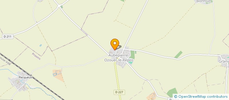 localisation de l'entreprise CFPM à AUBEPIERRE-OZOUER-LE-REPOS