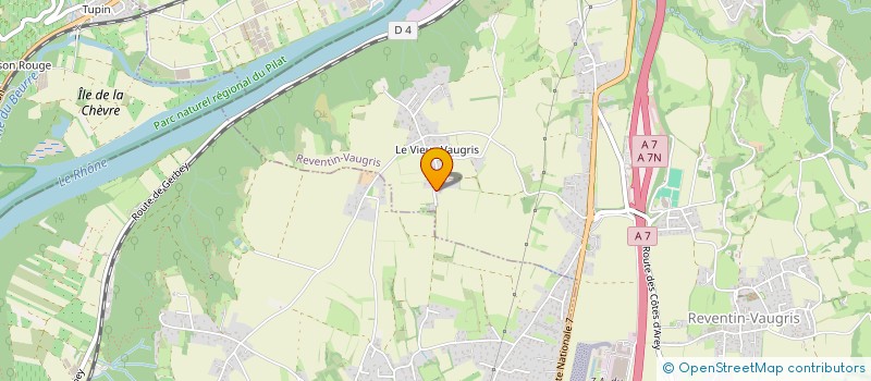 localisation de l'entreprise CFPS à REVENTIN-VAUGRIS