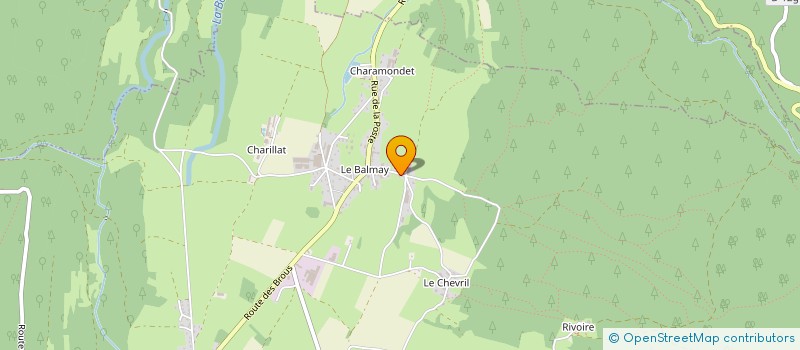 localisation de l'entreprise CFPS TISSOT OLIVIER  VIEU-D'IZENAVE