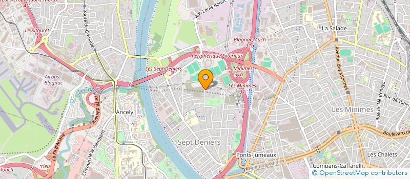 localisation de l'entreprise CFR à TOULOUSE