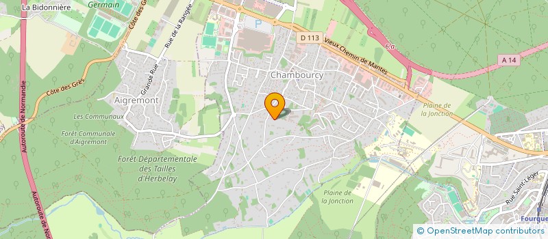 localisation de l'entreprise CFR CONSULTING  CHAMBOURCY