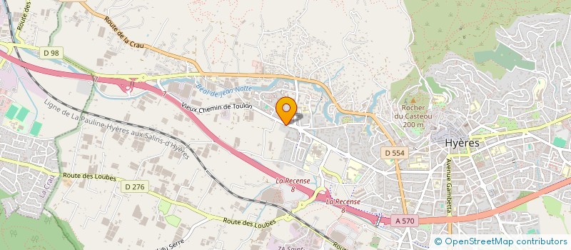 localisation de l'entreprise CFR GESTION CONSEILS  HYERES