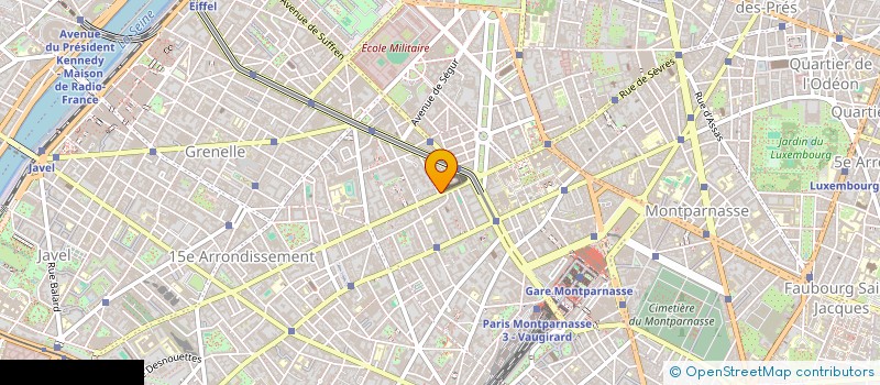 localisation de l'entreprise CFR GUIBERT  PARIS