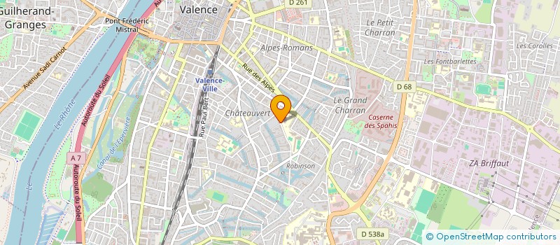 localisation de l'entreprise CFR HOLDING  VALENCE