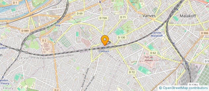 localisation de l'entreprise CFR INDUSTRIES à VANVES