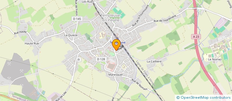 localisation de l'entreprise CFR INVESTISSEMENT  TEMPLEUVE-EN-PEVELE