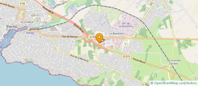 localisation de l'entreprise CFR PORNIC  PORNIC