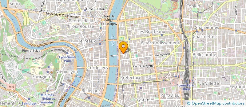 localisation de l'entreprise CFRD SPORT à LYON