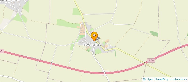 localisation de l'entreprise CFRP  VERMANDOVILLERS