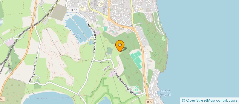 localisation de l'entreprise CFRT GENIE CLIMATIQUE  ISTRES