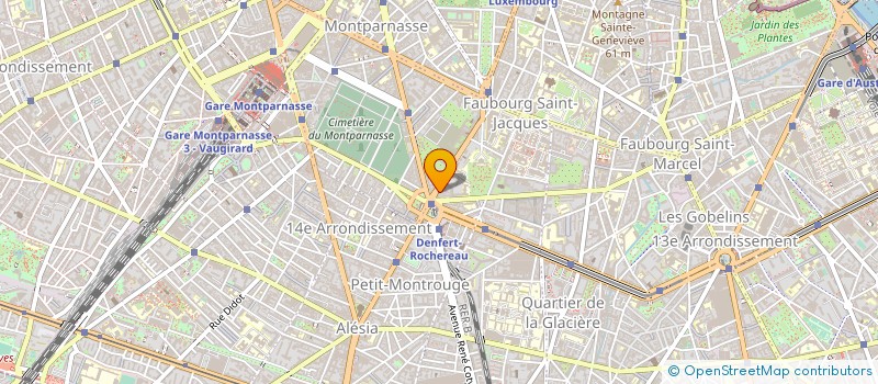 localisation de l'entreprise CFS DIGITAL à COURBEVOIE