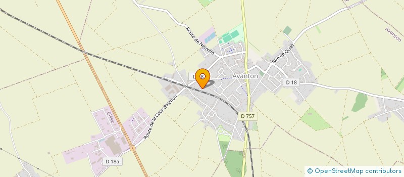 localisation de l'entreprise CFS LRX à AVANTON
