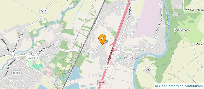 localisation de l'entreprise CFSA LE FAUGA  LE FAUGA