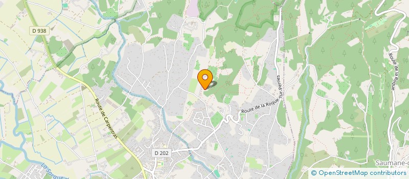 localisation de l'entreprise CFSD  L'ISLE-SUR-LA-SORGUE