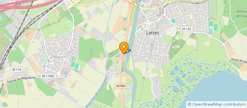 localisation de l'entreprise CFSENSA à LATTES