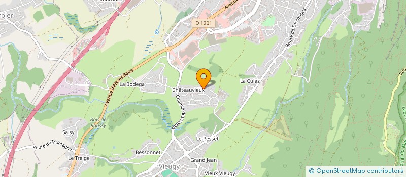 localisation de l'entreprise CFT à ANNECY