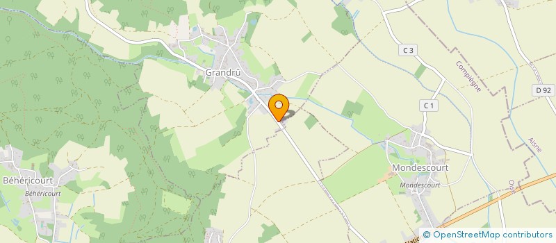 localisation de l'entreprise CFT RENOVATION  GRANDRU