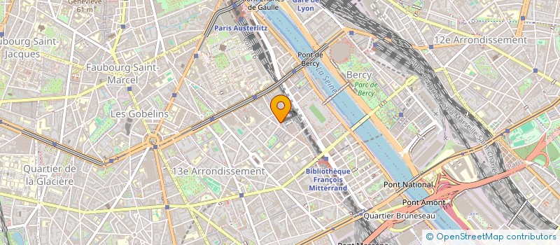 localisation de l'entreprise CFTC CCRF-SCL  PARIS