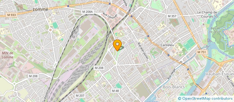 localisation de l'entreprise CFTC TRANSPORTS SCE ANNEXES DEP NORD à LILLE
