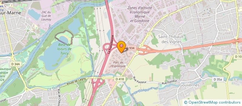 localisation de l'entreprise CFTE SARL à SAINT-THIBAULT-DES-VIGNES