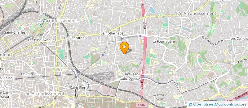 localisation de l'entreprise CFTV AIX à MARSEILLE