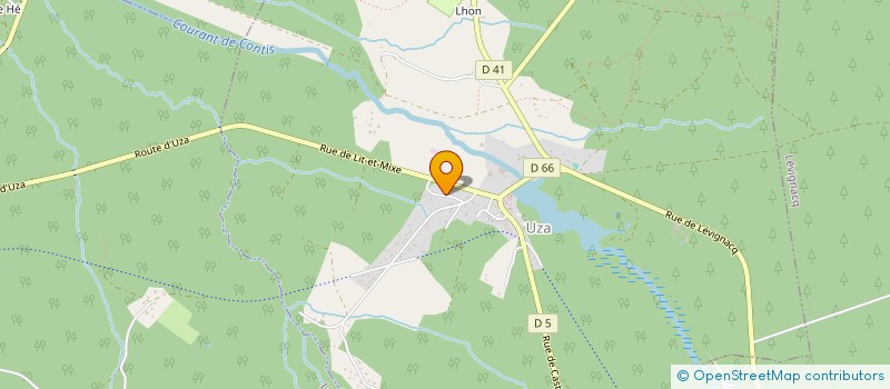 localisation de l'entreprise CFV  UZA