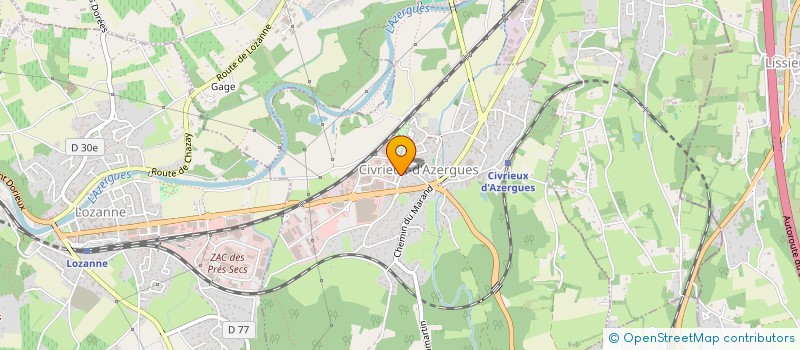 localisation de l'entreprise CFW INVESTISSEMENT à CIVRIEUX-D AZERGUES