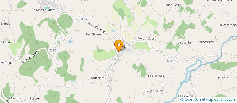 localisation de l'entreprise CG-2BCOM à LARAJASSE