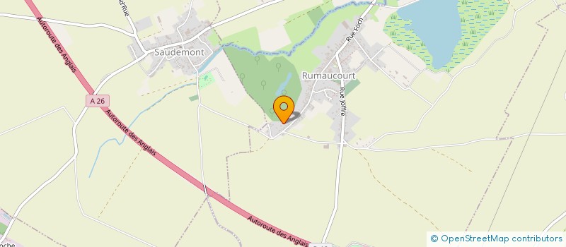 localisation de l'entreprise CG  RUMAUCOURT