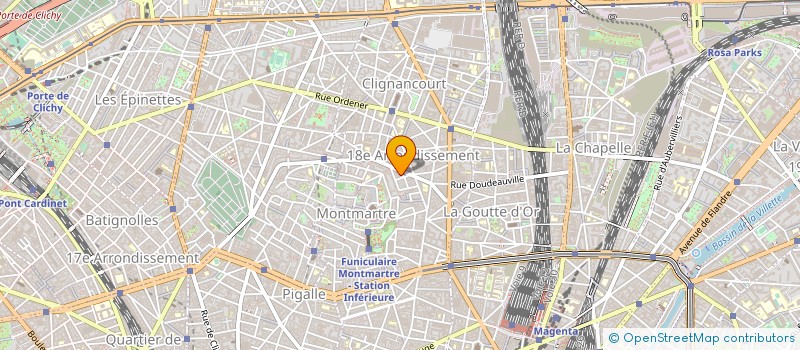 localisation de l'entreprise CG 94  PARIS