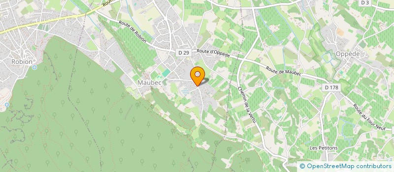 localisation de l'entreprise CG AGRO CONSULTING  MAUBEC