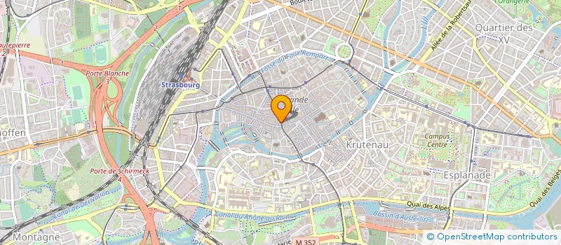localisation de l'entreprise CG AMENAGEMENT à STRASBOURG