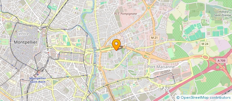 localisation de l'entreprise CG ANAIS VTC à MONTPELLIER