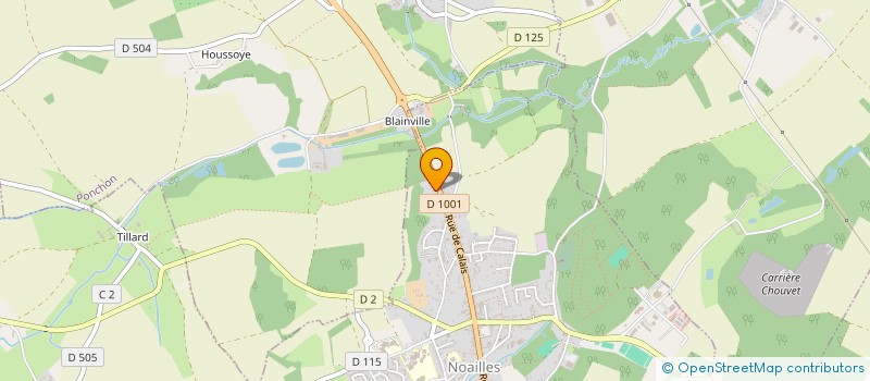 localisation de l'entreprise CG AUTO 60  WARLUIS