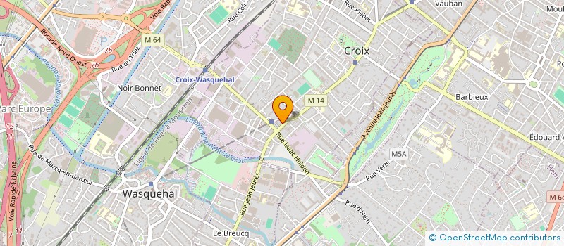 localisation de l'entreprise CG AUTO  CROIX